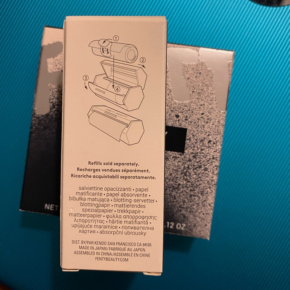 Fenty blotting paper